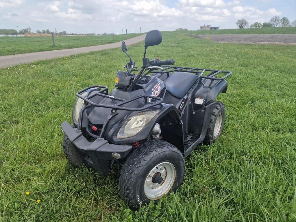 Kymco MXU 50, Ophalen