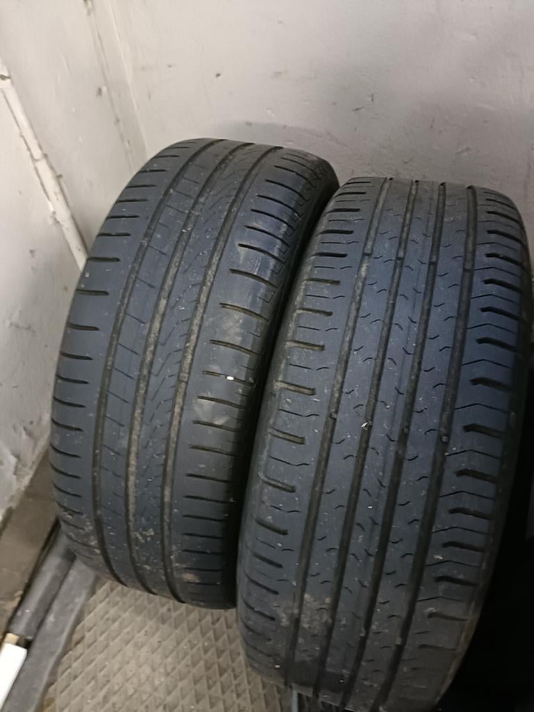 Gebruikte zomerbanden met stalen velgen, Gebruikt, 16 inch, Banden en Velgen, Personenwagen