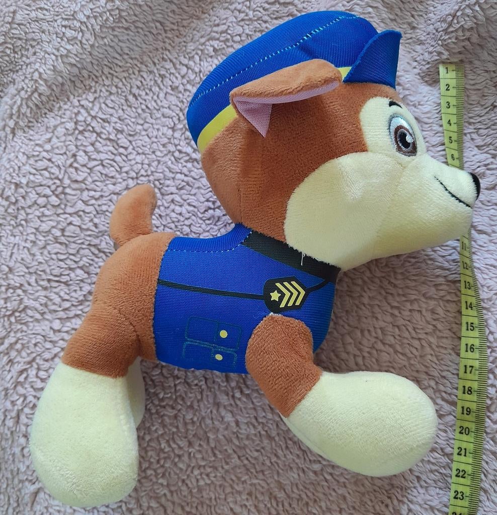 Paw Patrol Chase knuffel - Politiehond, Gebruikt, Blauw, Paw Patrol, Hond