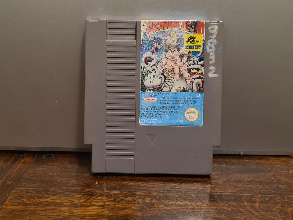 Adventure Island 2 NES, Spelcomputers en Games, Games | Nintendo NES, Avontuur en Actie, 1 speler, Ophalen of Verzenden, Zo goed als nieuw