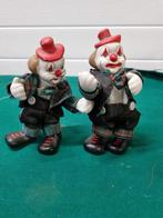 -	Clowntjes porselein vintage 2 stuks, Ophalen of Verzenden, 'T Olde Gre-j, Info@toldegrej.nl, Endepoelstraat 20f Didam