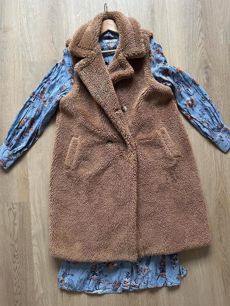 Miljuschka by Wehkamp bodywarmer – maat 40, Kleding | Dames, Bodywarmers, Maat 38/40 (M), Bruin, Miljuschka by Wehkamp, Ophalen of Verzenden