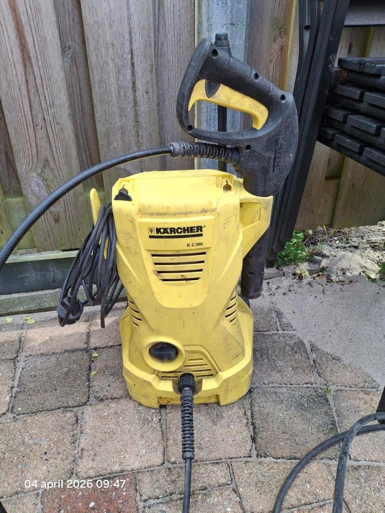 Karcher K2-390 hogedrukreiniger, slang defect, Ophalen, Gebruikt, Elektrisch