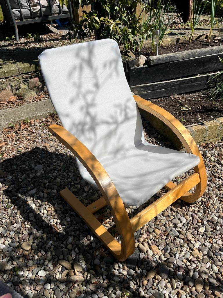 IKEA Poäng kinderstoel (3 stuks) met afneembare hoes, Kinderen en Baby's, Kinderstoelen, Ophalen, Zo goed als nieuw, Overige typen