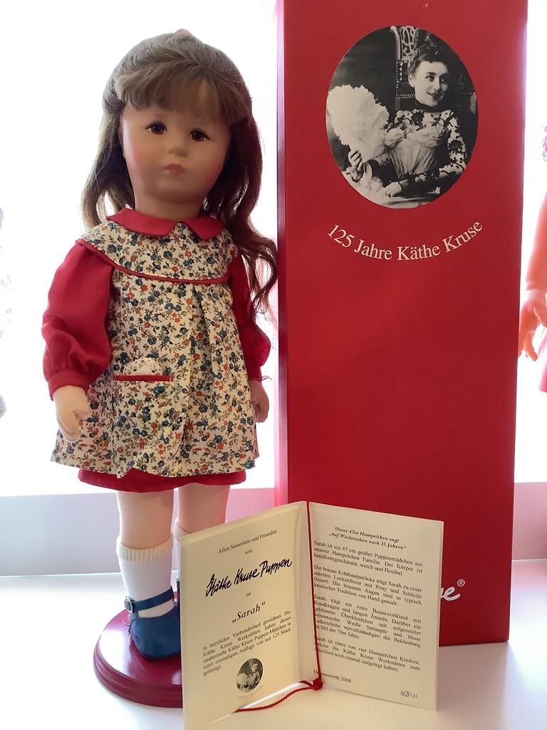Kathe Kruse Sarah 47 cm. Hampelchen 47 cm., Ophalen of Verzenden, Zo goed als nieuw
