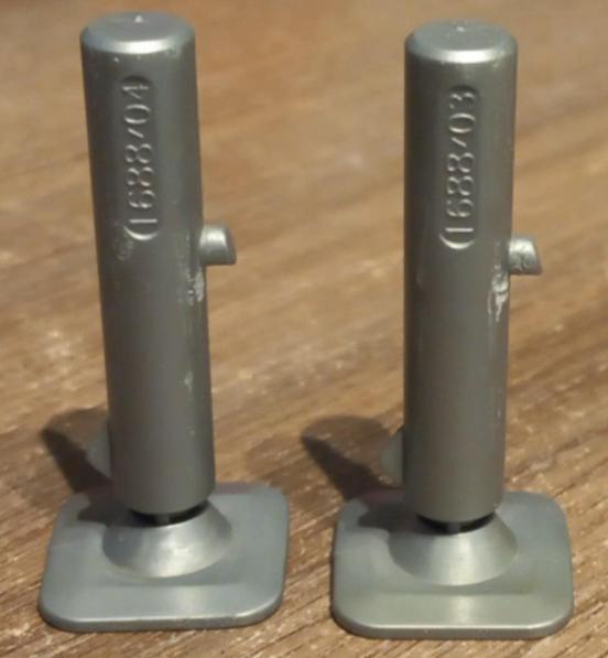 Bruder 2 Stelpoten tbv Brandweer Ladder-opbouw FFW - 90768, Kinderen en Baby's, Speelgoed | Speelgoedvoertuigen, Ophalen of Verzenden