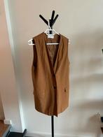 Bruin linnenmix gilet maat M Mango, Maat 38/40 (M), Bruin, Ophalen of Verzenden, Zo goed als nieuw