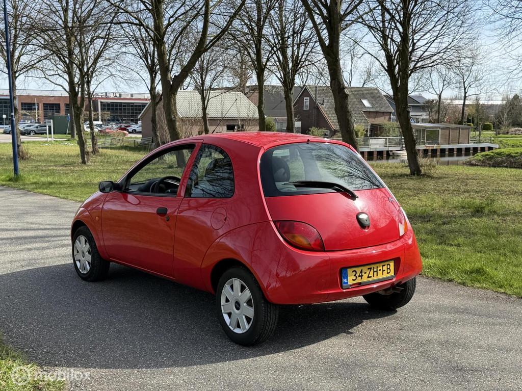 Ford Ka 1.3 Cool & Sound*AIRCO*ELEK. RAMEN*APK 02/27, Auto's, Ford, Voorwielaandrijving, 1299 cc, Stof, Gebruikt