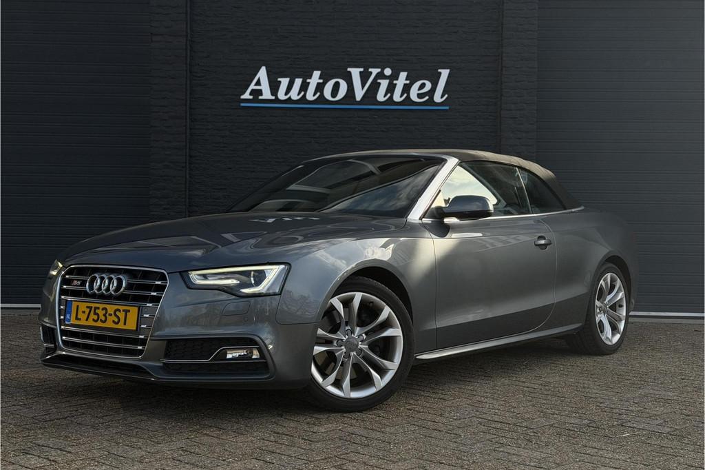 Audi A5 Cabriolet 3.0 TFSI S5 quattro | B&O | Memory | Keyle, Auto's, Audi, Automaat, Euro 5, Gebruikt, Zwart