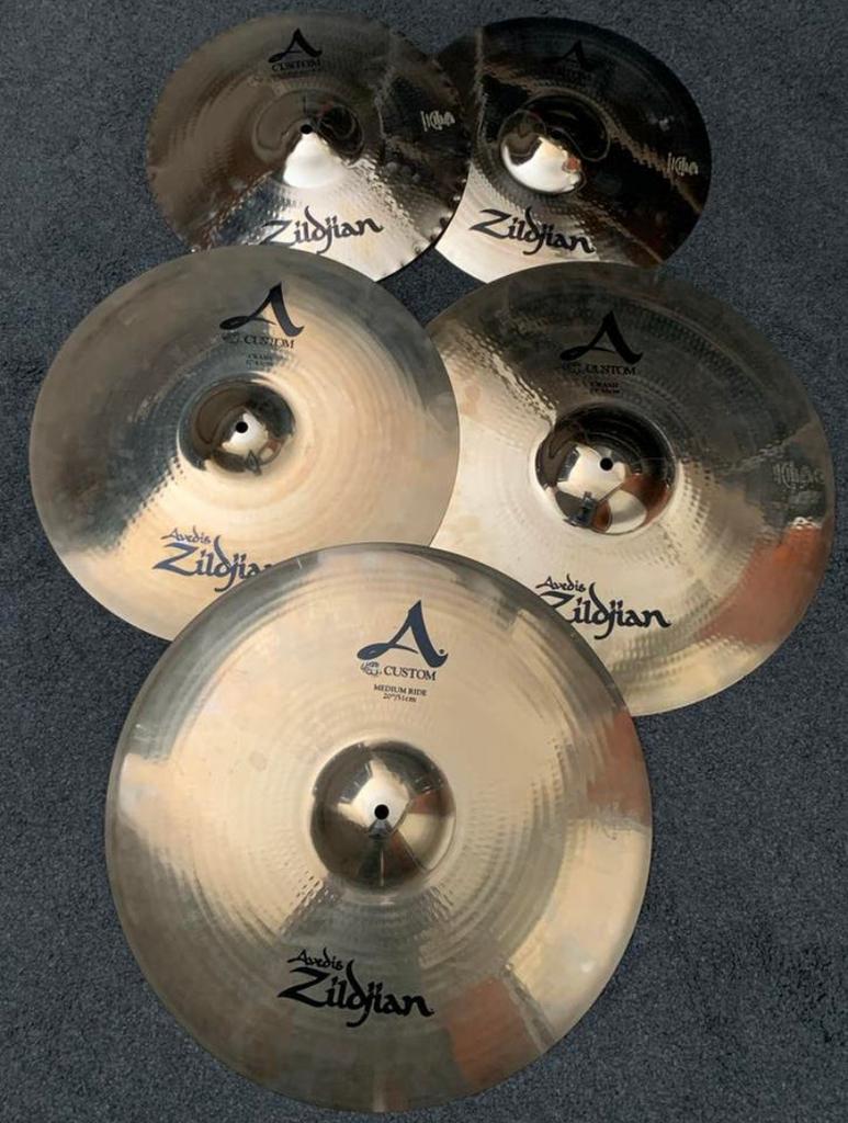 Zildjian A Custom Cymbals set (geen standaard package), Muziek en Instrumenten, Ophalen, Zo goed als nieuw, Overige merken