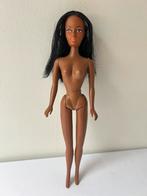 Vintage barbie Petra pop, Christie look a like, Ophalen of Verzenden, Zo goed als nieuw, Pop