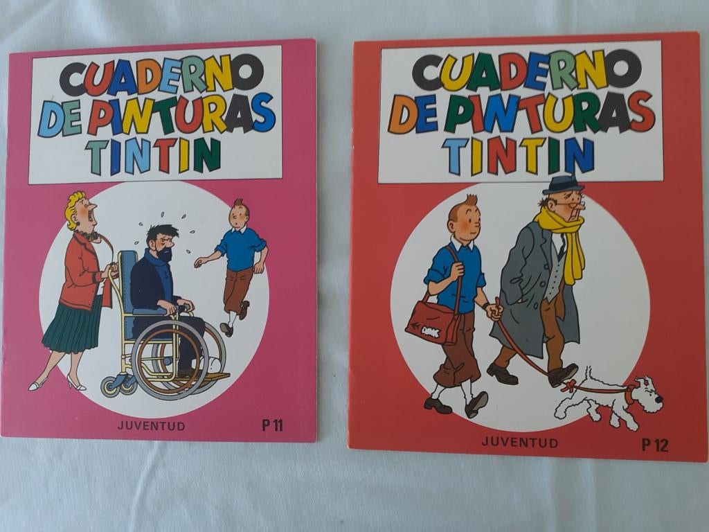 2  Kuifje ( TINTIN)kleurboekjes, Ophalen of Verzenden, Nieuw