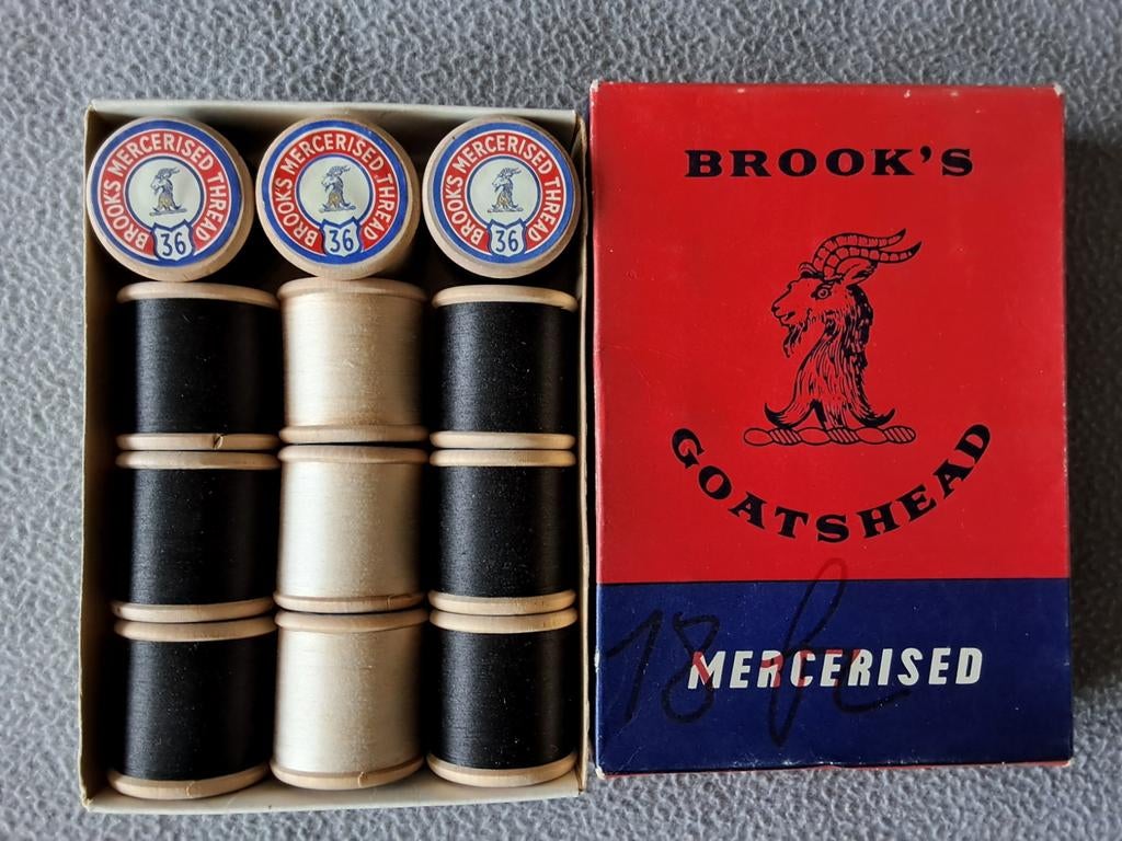 Brook's naaigaren, Ophalen of Verzenden, Nieuw, Garen of Naald(en)