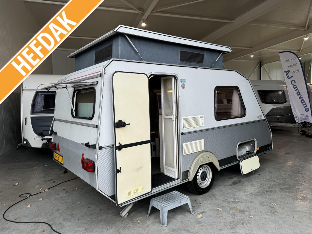 Kip Kompakt 37 EK / hefdak / licht gewicht, Caravans en Kamperen, Kip, Tot en met 2, Bedrijf, Treinzit