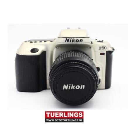 Nikon F50 + Nikon 35-80mm Spiegelreflex, Audio, Tv en Foto, Fotocamera's Analoog, Ophalen of Verzenden, Spiegelreflex, Nikon