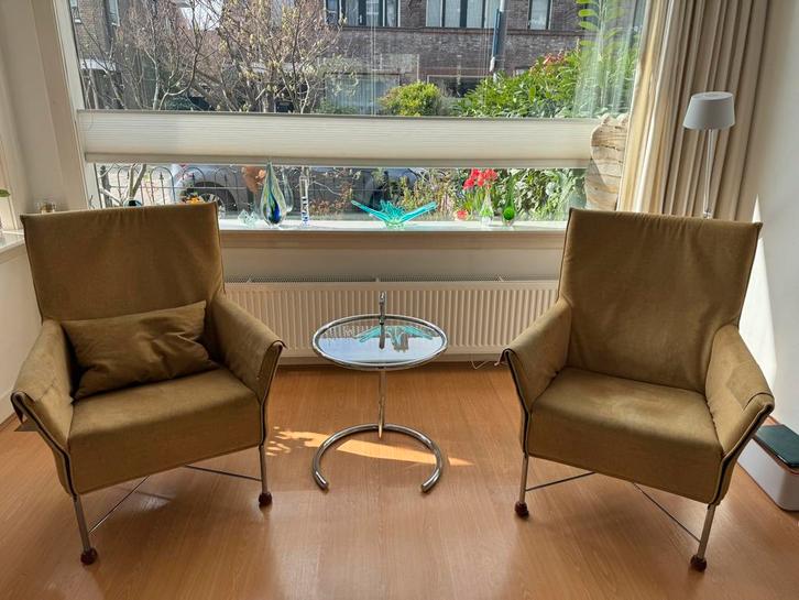 Montis Charly stoelen -mosterdgeel, Huis en Inrichting, Banken | Complete zithoeken, Zo goed als nieuw, Ophalen