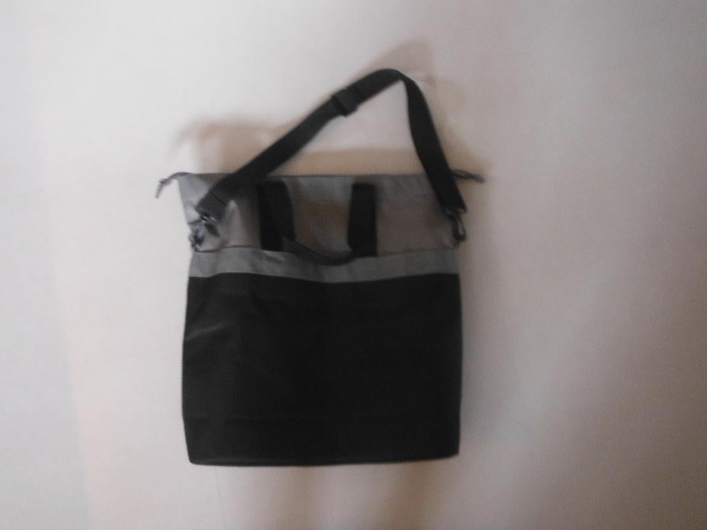 nieuwe grijze fietstas met schouderband, Verzenden, Nieuw