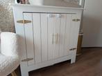 Commode en kast voor babykamer - Wit, Ophalen, Gebruikt, 50 tot 70 cm, 75 tot 100 cm
