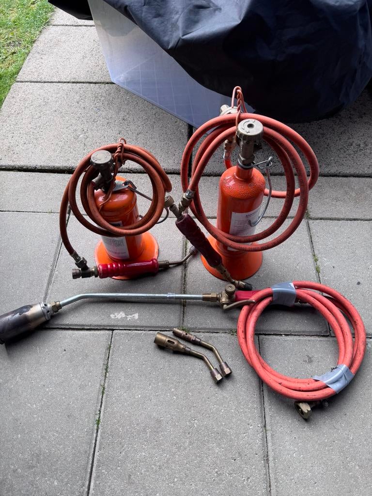 Loodgietersgereedschap, Ophalen of Verzenden, Zo goed als nieuw