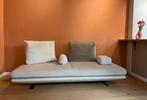 Ligne Roset Prado Ecru/Fluweel - Moderne Designbank, Ophalen, 100 tot 125 cm, Tweepersoons, Zo goed als nieuw