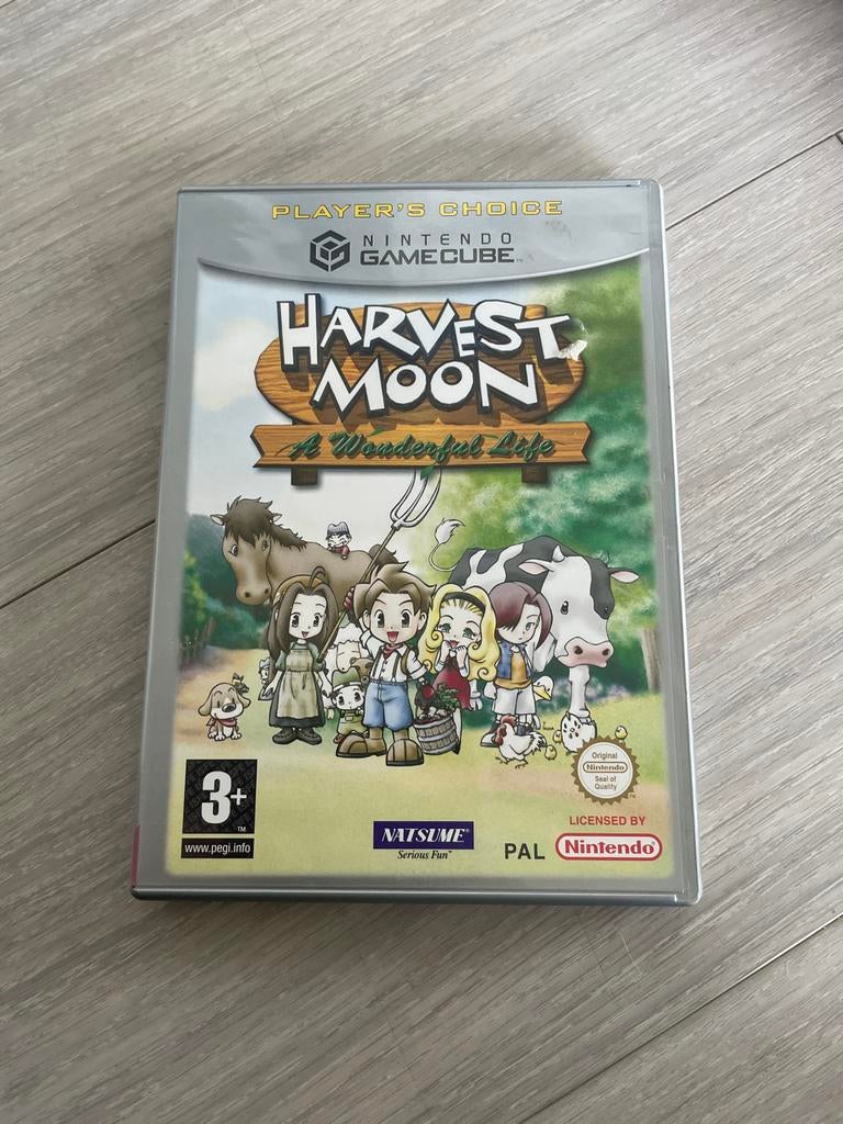 Harvest Moon: A Wonderful Life - Nintendo GameCube, Spelcomputers en Games, Games | Nintendo GameCube, Gebruikt, Simulatie, 1 speler