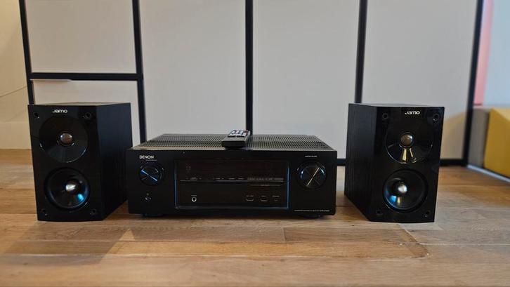 Denon versterker en Jamo speakers set, Audio, Tv en Foto, Stereo-sets, Ophalen of Verzenden