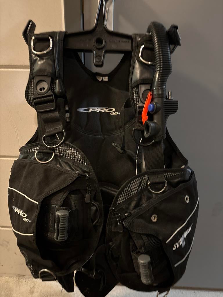 Trimvest duiken maat M/L - Seaquest Pro QD+, Watersport en Boten, Duiken, Ophalen of Verzenden, Gebruikt, Trimvest of Wing