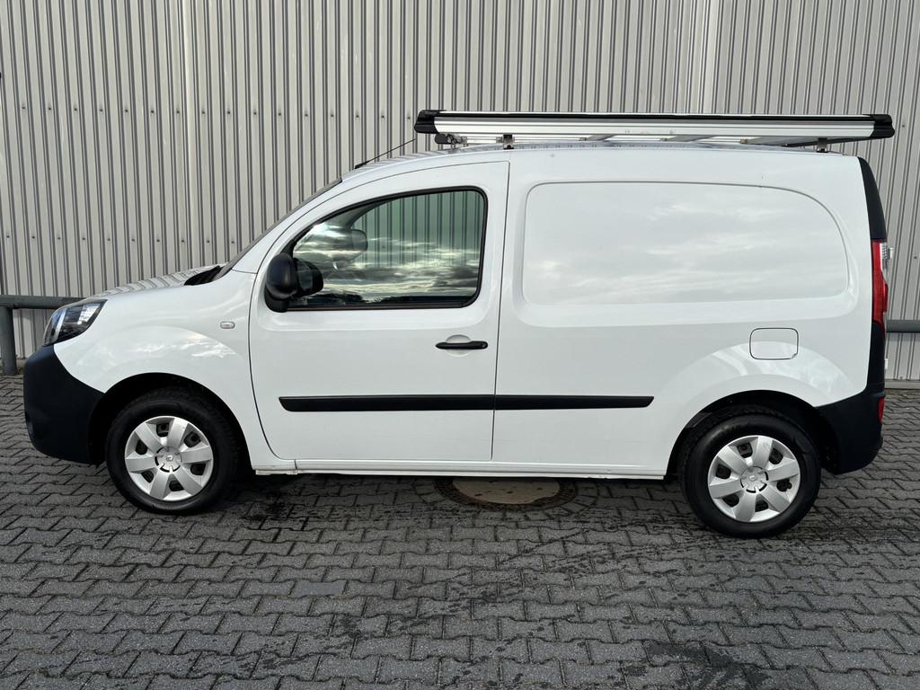 Renault Kangoo Z.E.*KOOPACCU*33kWh*NAVI*A/C*TEL*CRUISE*PDC*I, Stof, Gebruikt, 33 kWh, Wit