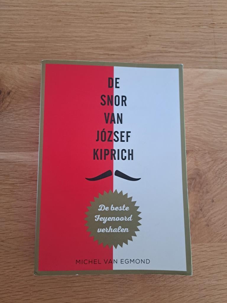 Michel van Egmond - De snor van József Kiprich, Boeken, Sportboeken, Zo goed als nieuw, Balsport, Ophalen of Verzenden