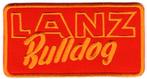Lanz Bulldog Tractor stoffen opstrijk patch embleem #1, Ophalen of Verzenden, Nieuw, Auto's