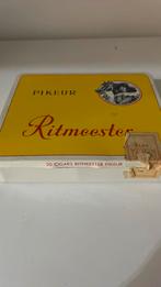 Vintage Ritmeester Pikeur Sigarenblik - Leeg, Ophalen of Verzenden, Gebruikt, Overige, Overige merken