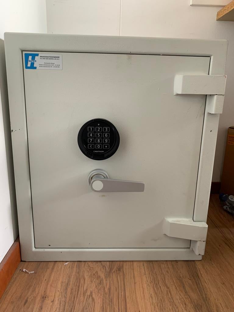 Safe kluis brandkast Van den Hoven RX VDH55E zgan, Ophalen, Zo goed als nieuw, Brandkast