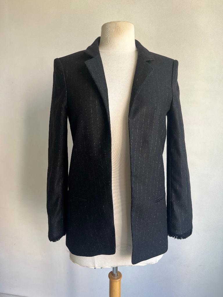 zalig & voltaire blazer maat 36 zwart jasje blazer jas, Zadig & voltaire, Verzenden, Zwart, Zo goed als nieuw