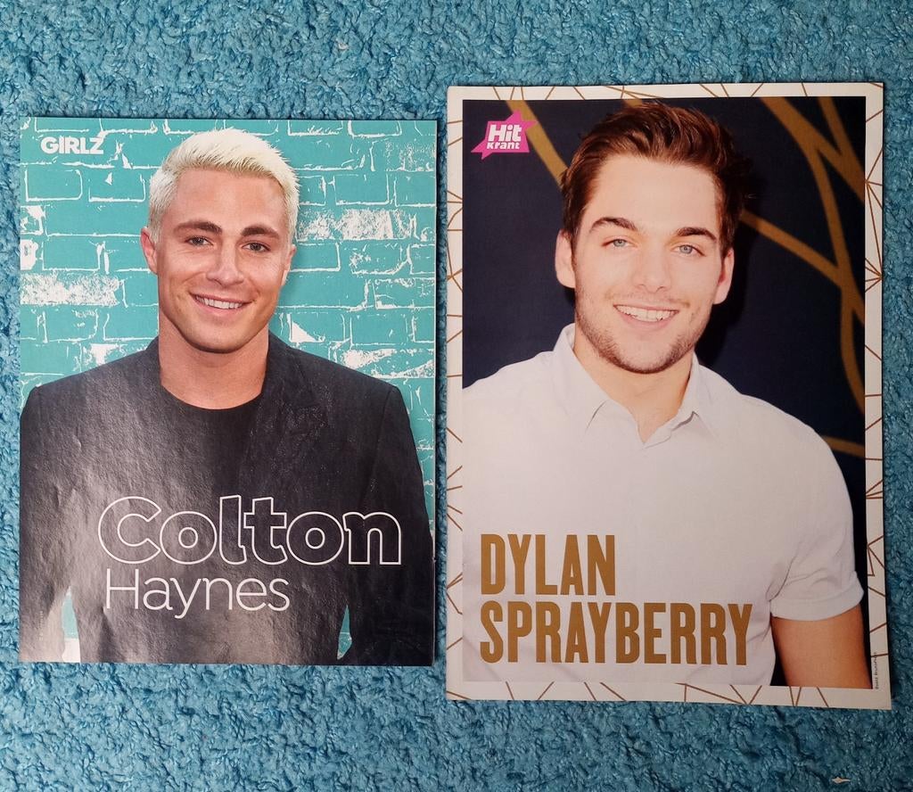 Colton Haynes & Dylan Sprayberry (Teen Wolf) posters, Rechthoekig Staand, A4 of kleiner, Nieuw, Ophalen of Verzenden
