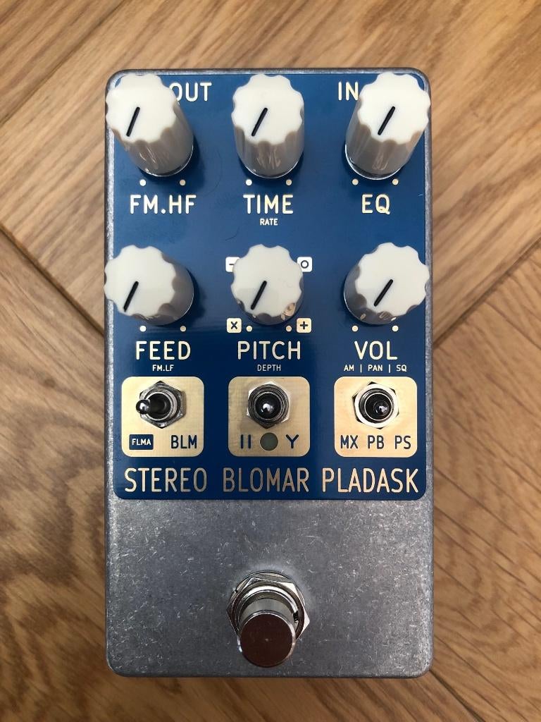 Pladask Elektrisk Stereo Blomar very rare, Verzenden, Zo goed als nieuw, Multi-effect