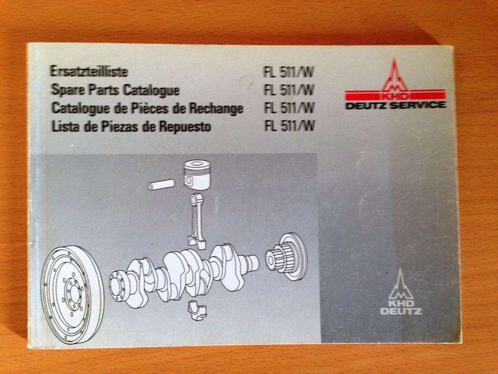 Onderdelenboek Deutz FL511/W, Ophalen of Verzenden, Gelezen, Tractor en Landbouw