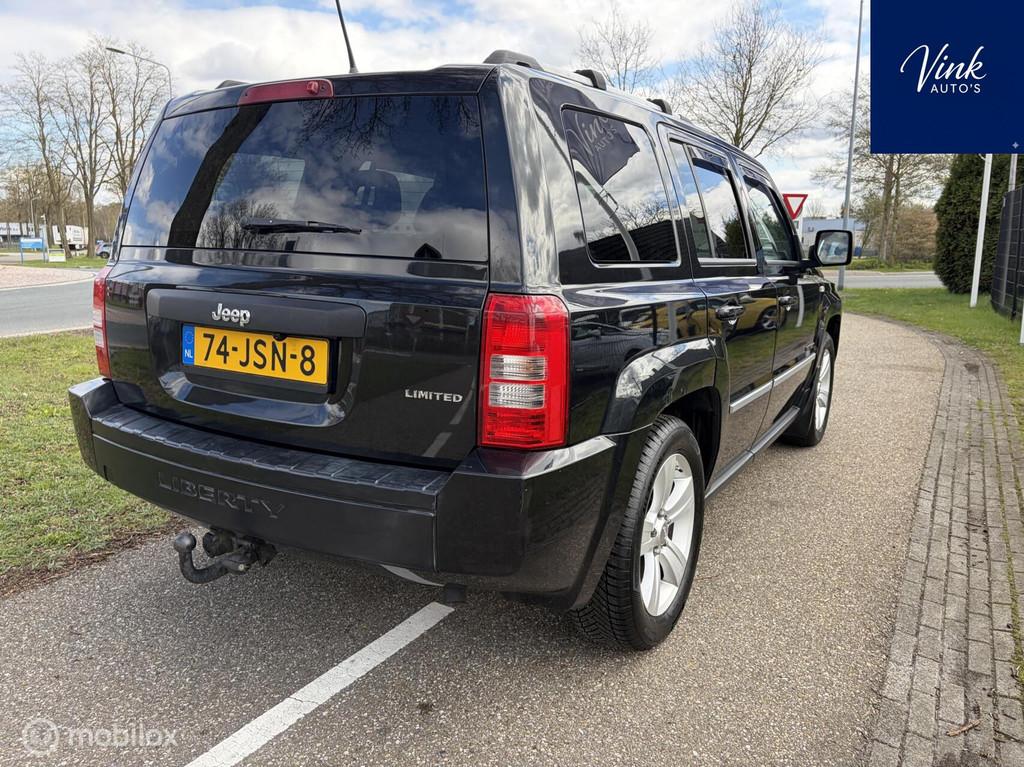 Jeep Patriot 2.4 Limited Liberty | 4x4 | AUTOMAAT | Leer | T, Automaat, 450 kg, Gebruikt, Zwart