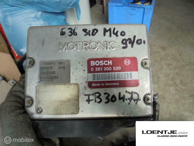 Ecu BMW e36 318i m40 0261200520, Auto-onderdelen, Gebruikt, Ophalen of Verzenden, BMW, BMW