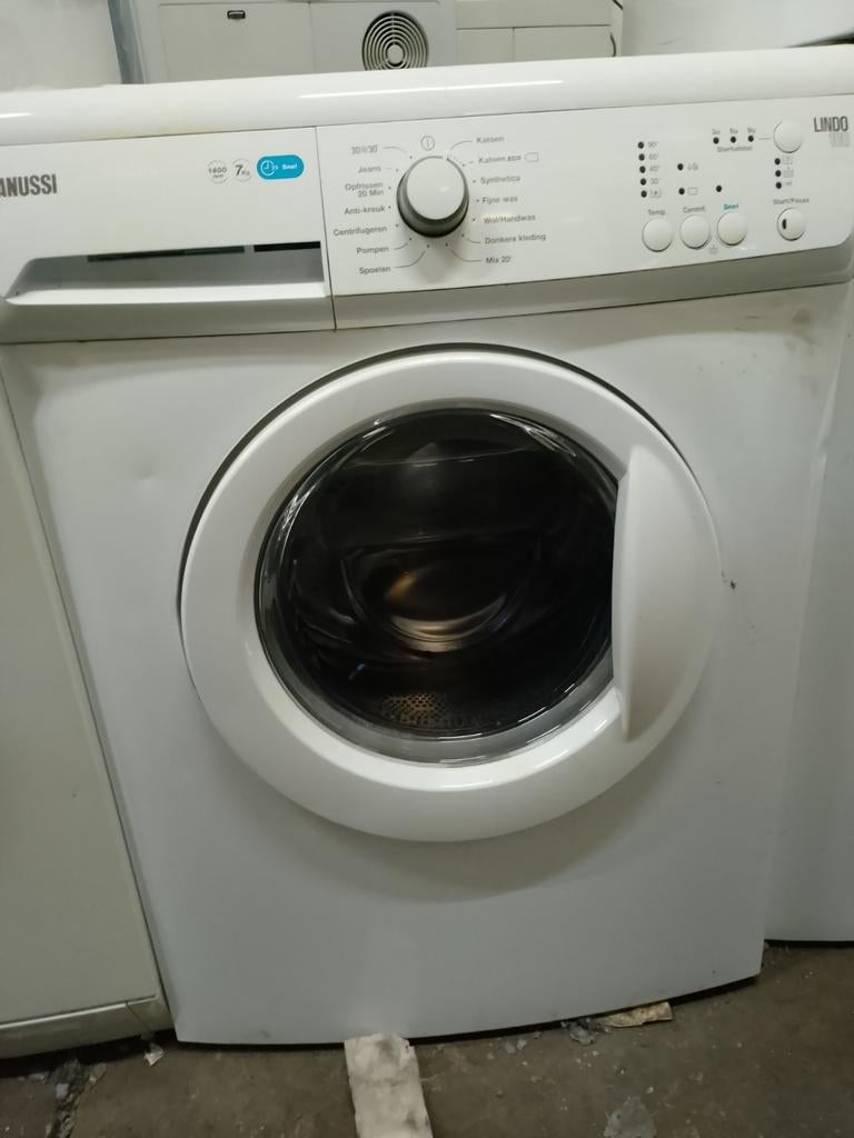 Zanussi Lindo 100 wasmachine 7 KG, Witgoed en Apparatuur, Wasmachines, Ophalen of Verzenden, Zo goed als nieuw, 85 tot 90 cm, 1200 tot 1600 toeren