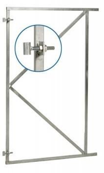 Losse verstelbare poort frames, Tuin en Terras, Tuinpoorten, Draaipoort, Hout, 150 tot 200 cm, 200 cm of meer, Ophalen