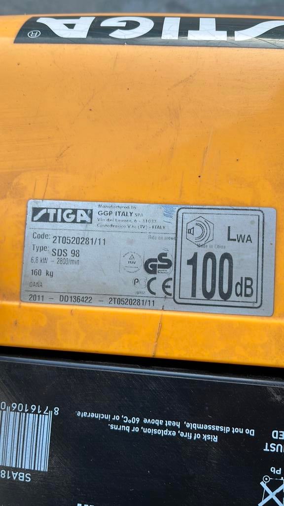 Zitmaaier stiga, Ophalen of Verzenden, Gebruikt, 50 cm of meer