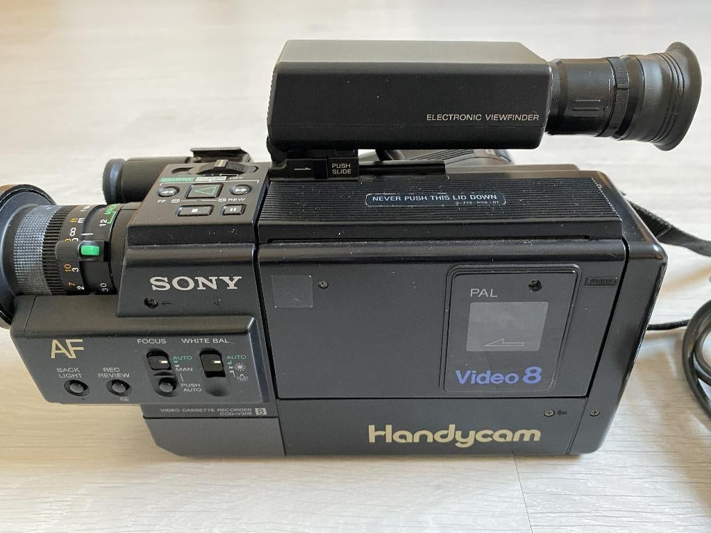 Sony Video Cassette Recorder CCD-V30E (Video8), Ophalen, Gebruikt, Overige typen