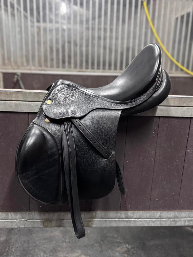 Prestige springzadel Appaloosa, Ophalen, Gebruikt, Springen