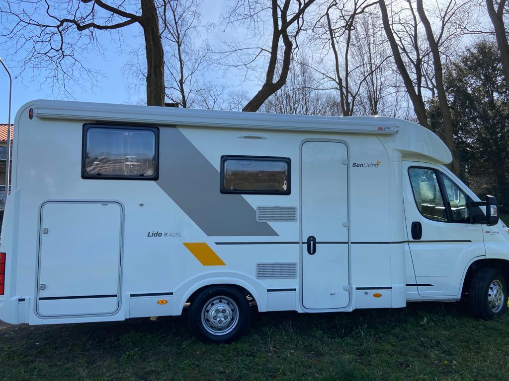 sun living lido S 42 SL (1031622), Chemisch toilet, Reservewiel, Fiat, Koelkast