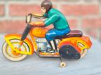 Blikken speelgoed motor motorfiets, Antiek en Kunst, Antiek | Speelgoed, Ophalen of Verzenden
