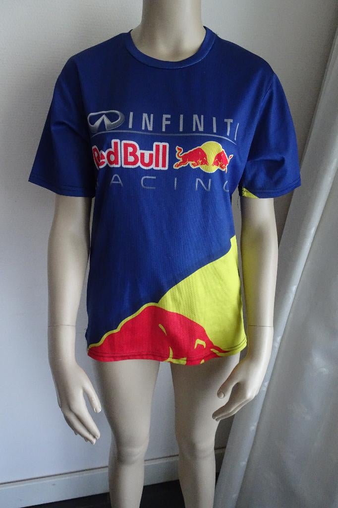 redbull shirt maat S, Kleding | Dames, T-shirts, Gedragen, Maat 36 (S), Blauw, Korte mouw, Ophalen