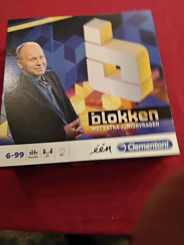 Bordspel Blokken VRT Ben Crabbé, Ophalen, Zo goed als nieuw