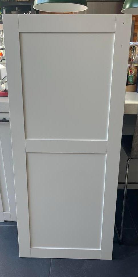 IKEA Savedal Keukenkast Deur Koelkast of Vriezer 60x140 cm, Ophalen, Hout, IKEA, Wit