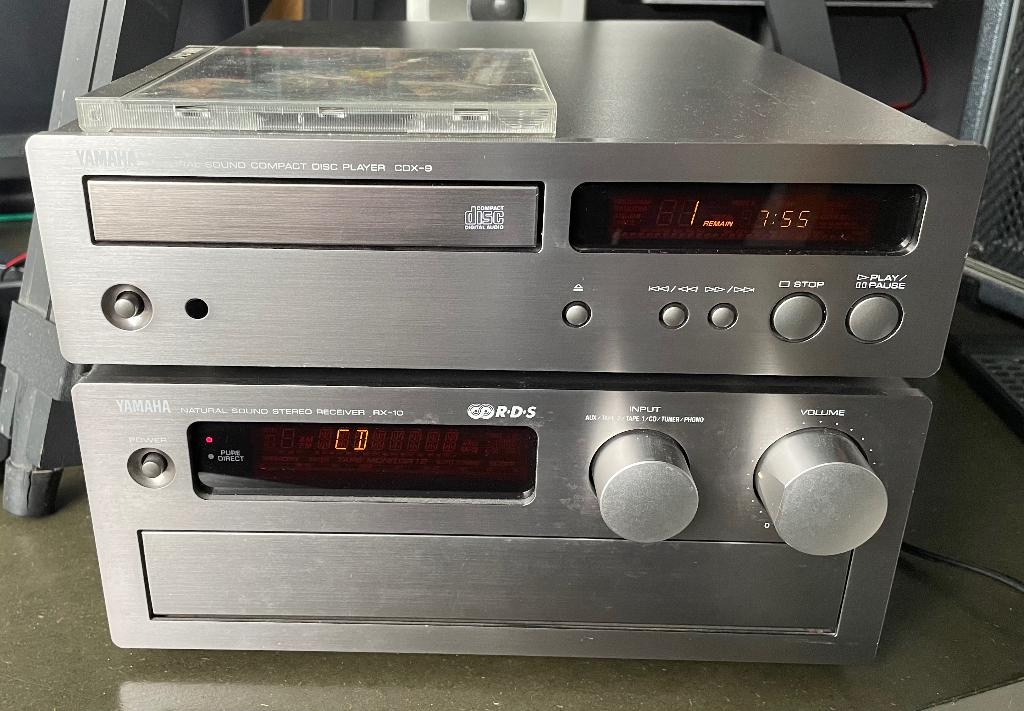 Yamaha RX-10 receiver CD-speler CDX-9, Ophalen, Gebruikt, Tuner of Radio, Overige merken