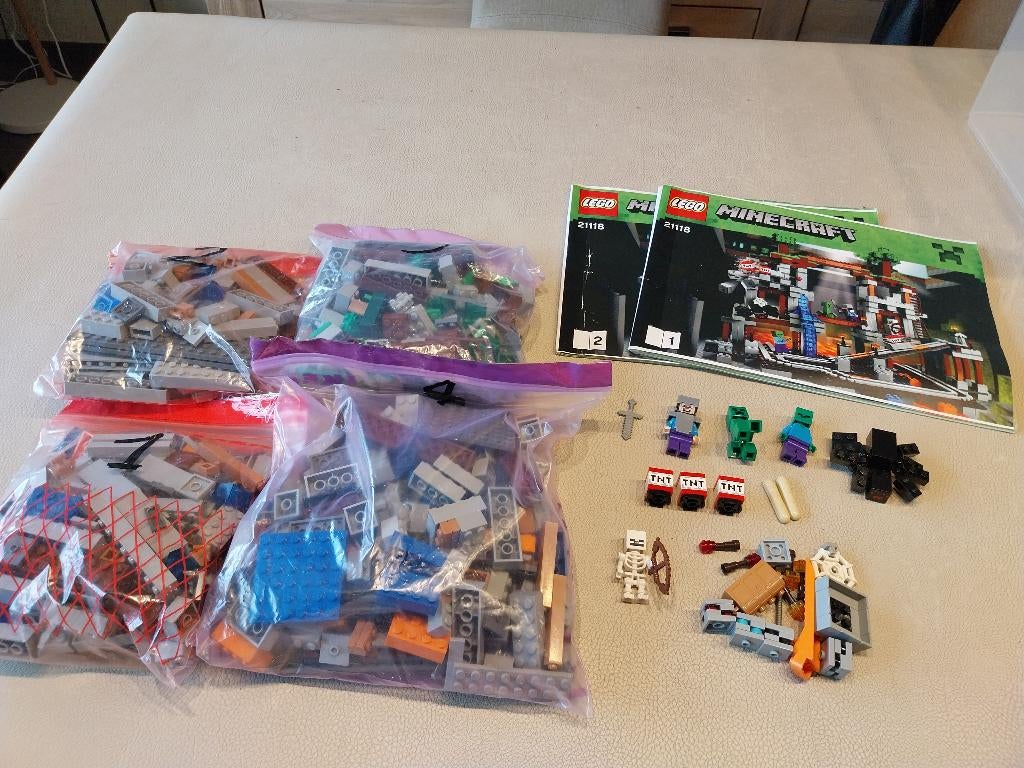 LEGO Minecraft 21118, Minecraft, Lego, Ophalen of Verzenden, Zo goed als nieuw